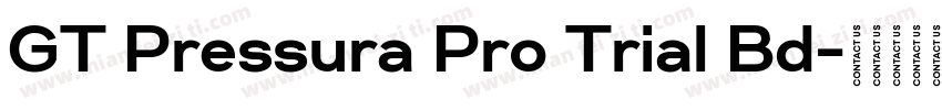 GT Pressura Pro Trial Bd字体转换
